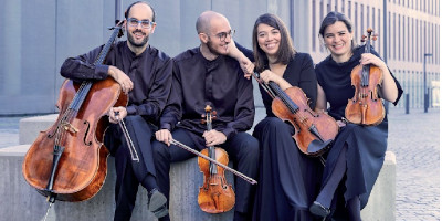 IMATGE Cosmos Quartet amb Lluís Claret
